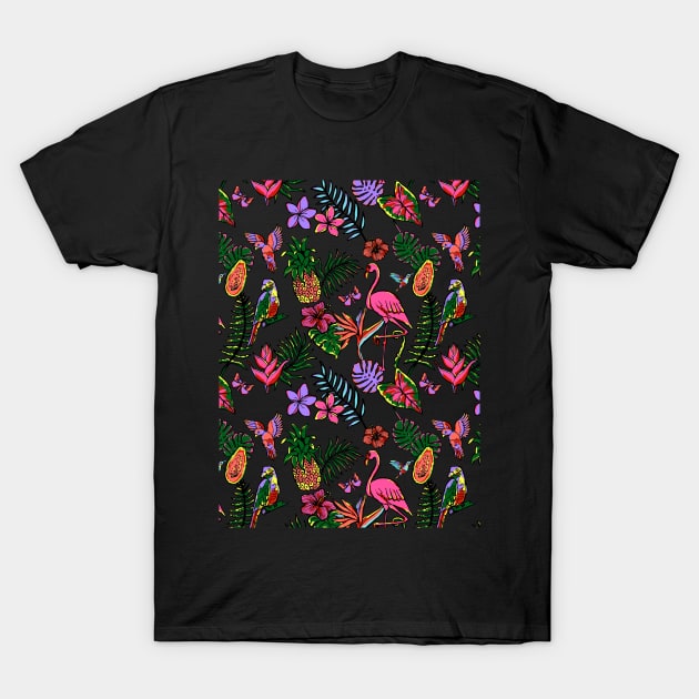 TROPICAL LIVING T-Shirt by TyneBobier